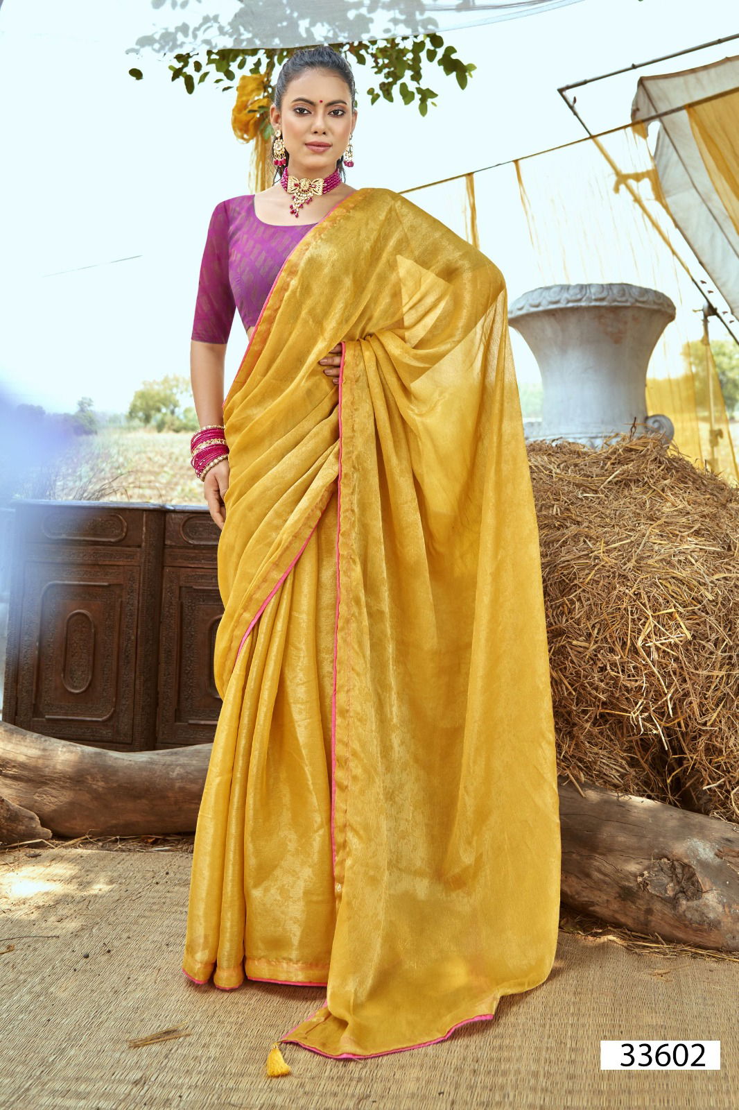 Rishivani Vol 4 By Vallabhi C C Jacquard Daily Wear Online Saree Wholesale
